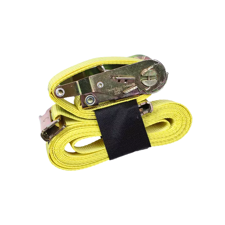 2'' x 20' Ratchet Strap with E-fitting Hook - photo